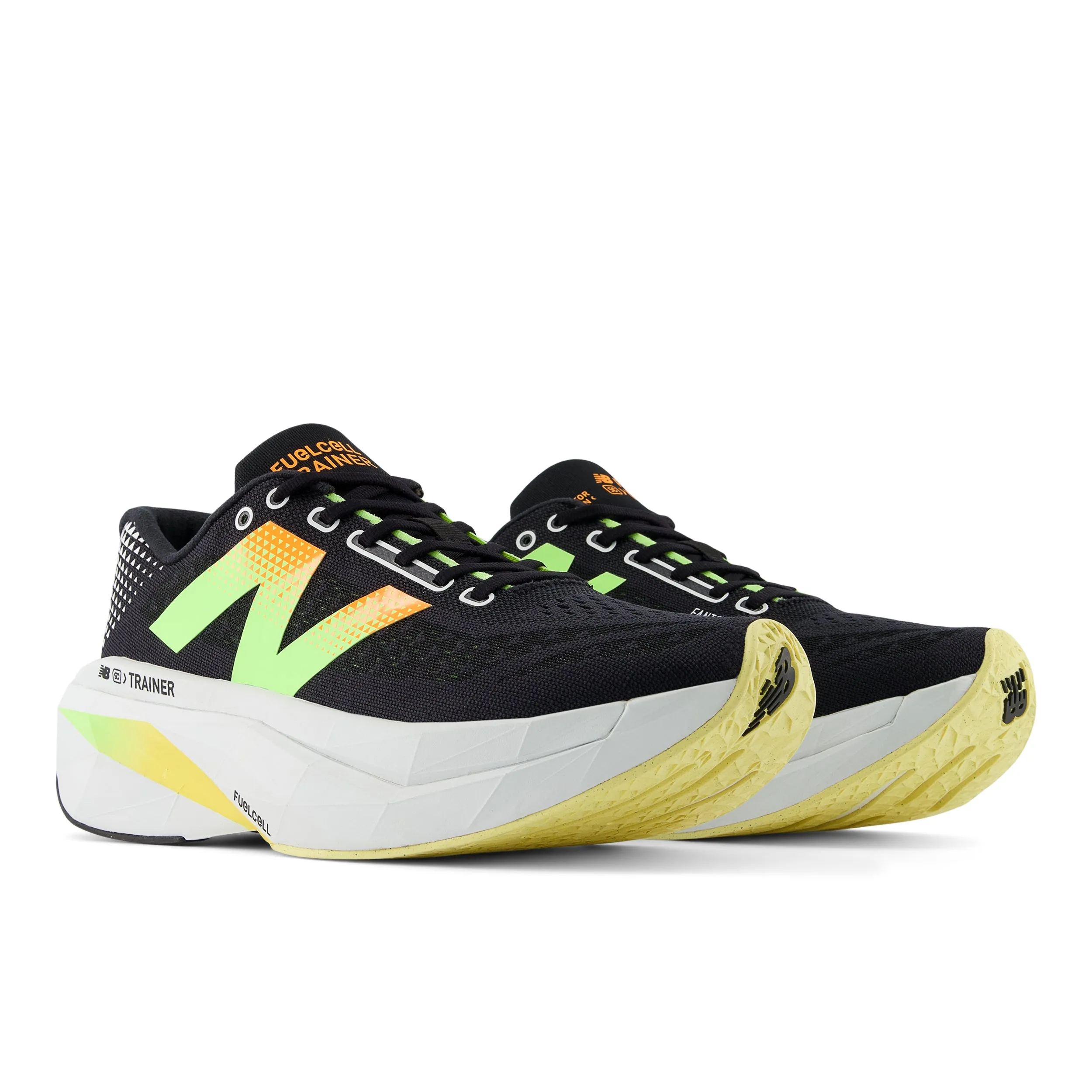 Men's FuelCell SuperComp Trainer v3 (LB - Black/Phantom/Bleached Lime Glo)