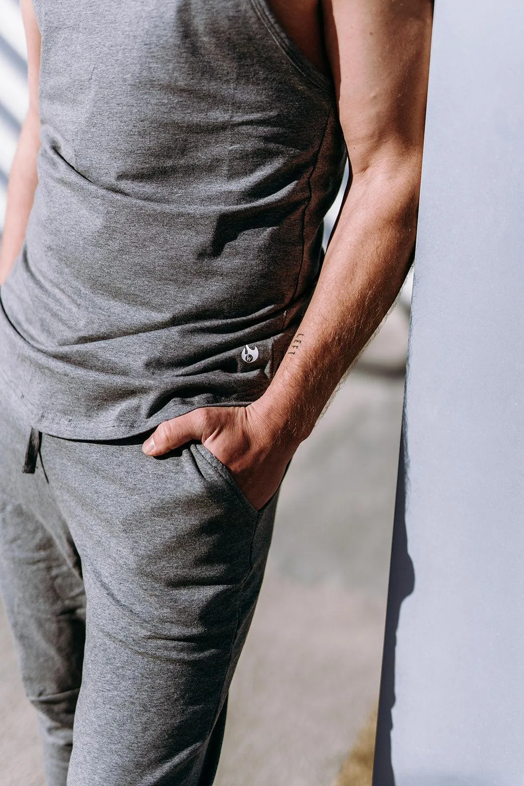 Men's Grey Tank Top