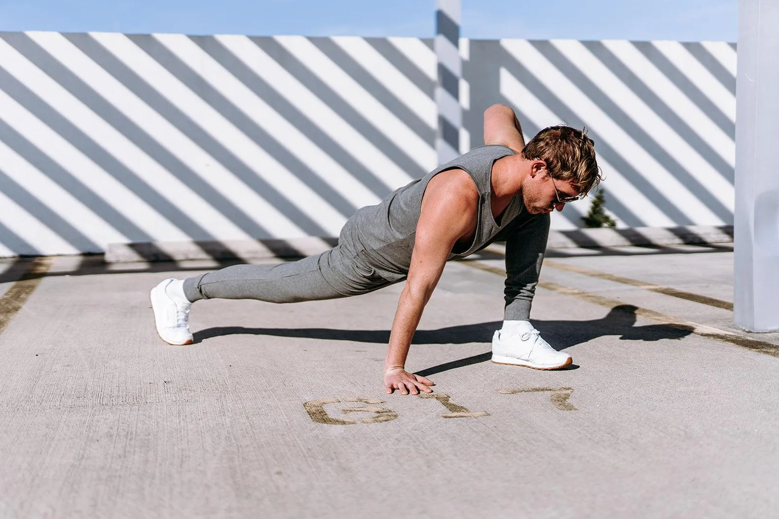 Men's Grey Tank Top