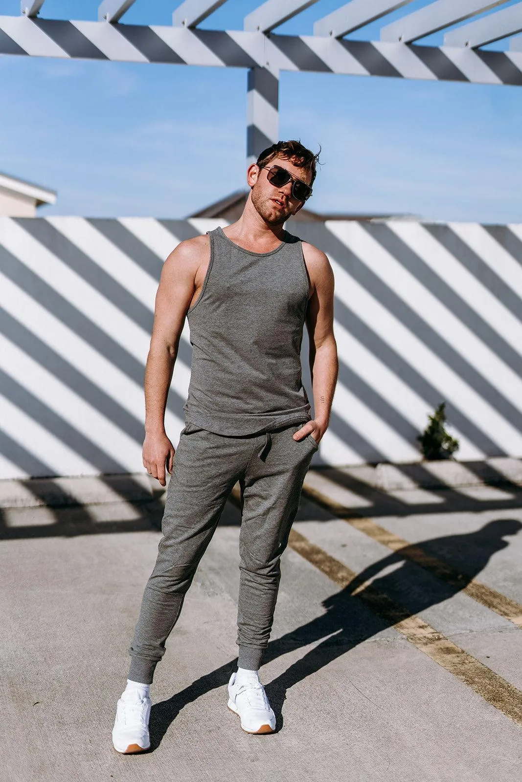 Men's Grey Tank Top