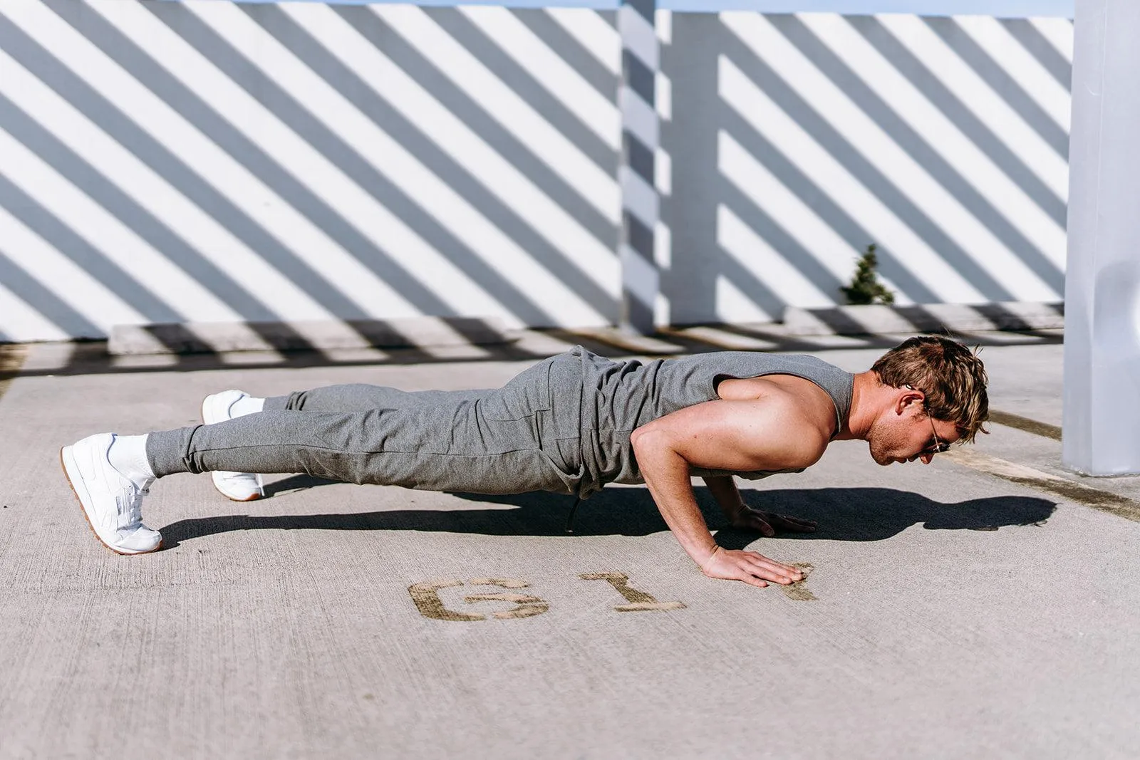 Men's Grey Tank Top