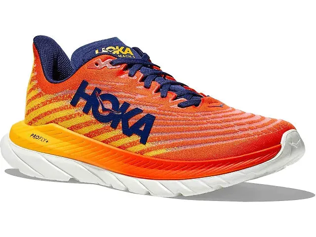 MEN'S HOKA MACH 5 | FLAME / DANDELION