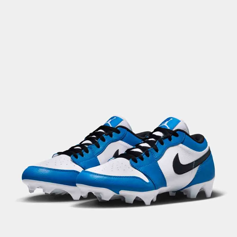 Men's Jordan 1 Low TD Football Cleats, Royal