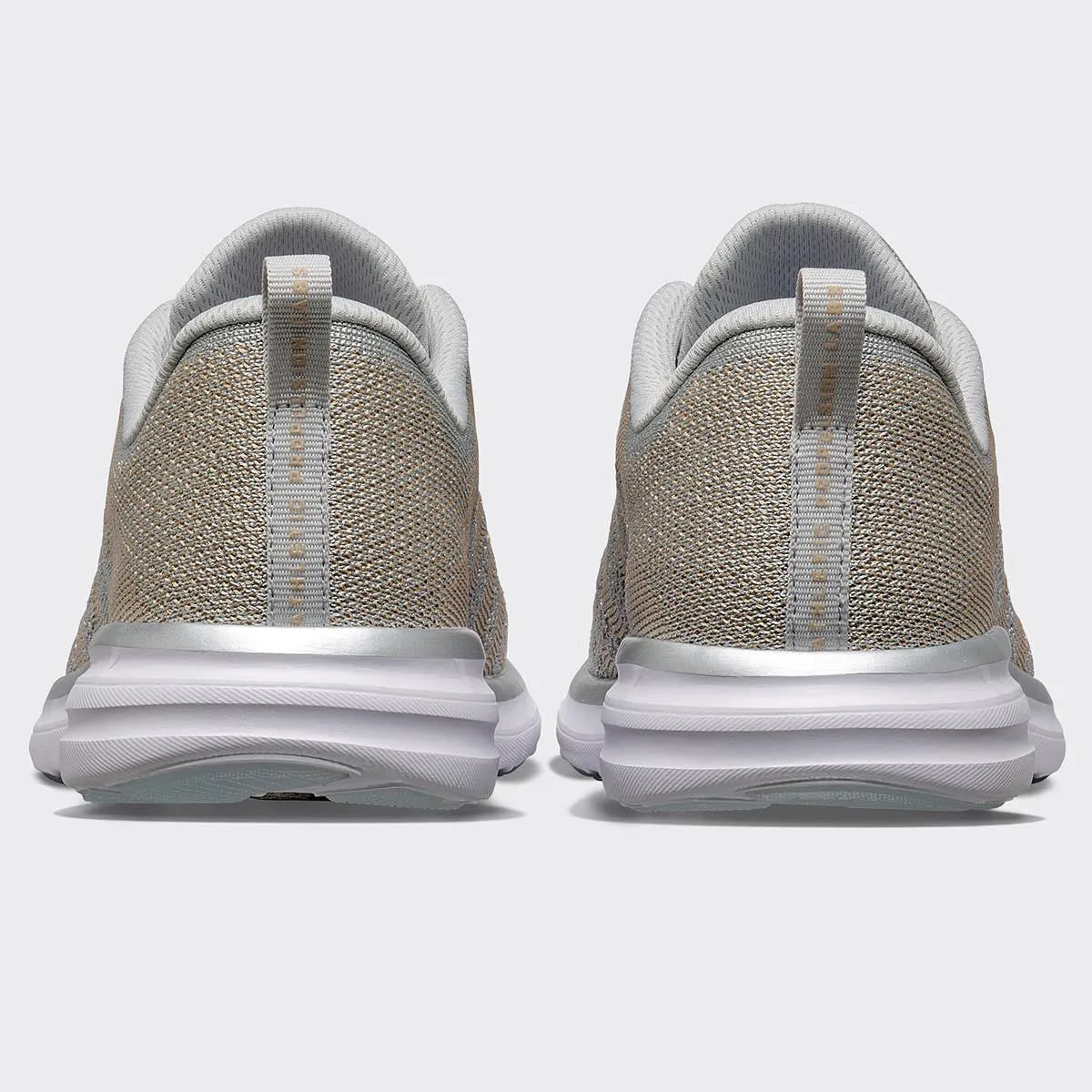 Men's TechLoom Pro Metallic Silver / Champagne / White