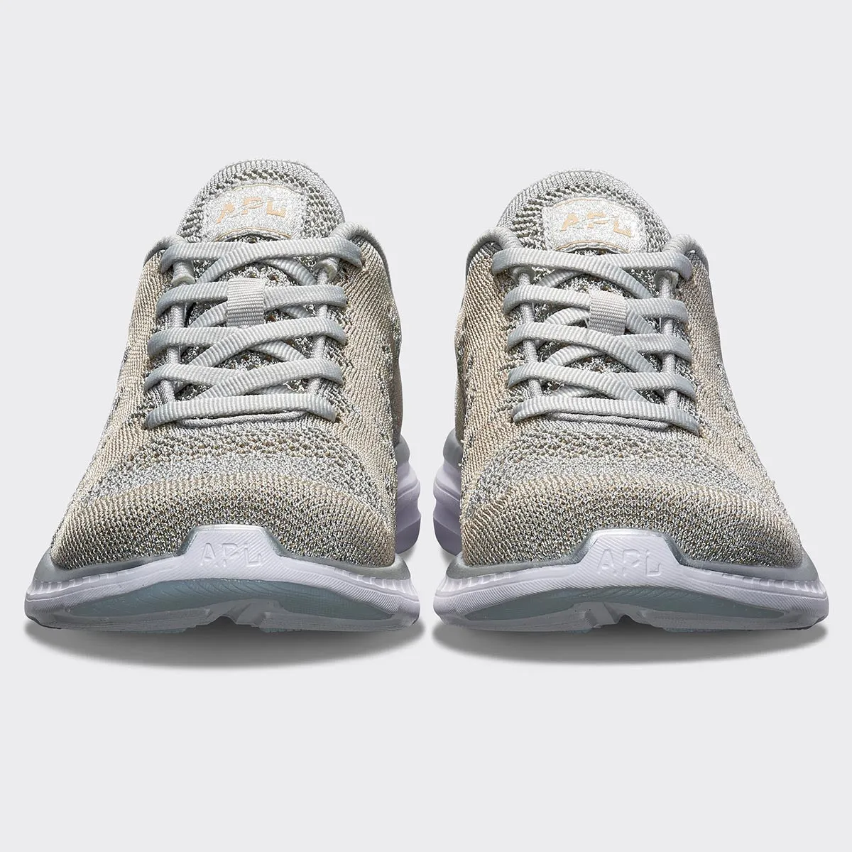 Men's TechLoom Pro Metallic Silver / Champagne / White