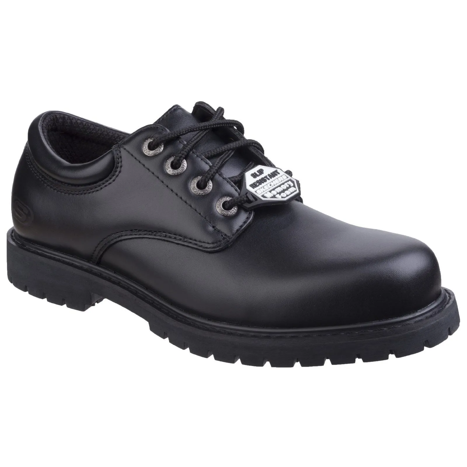 Men's Wide Fit Skechers 77041EC Cottonwood Elks SR Occupational Trainers