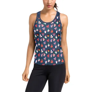 Mickey Flags Women's Racerback Tank Top