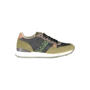 Napapijri Green Polyester Men Sneaker