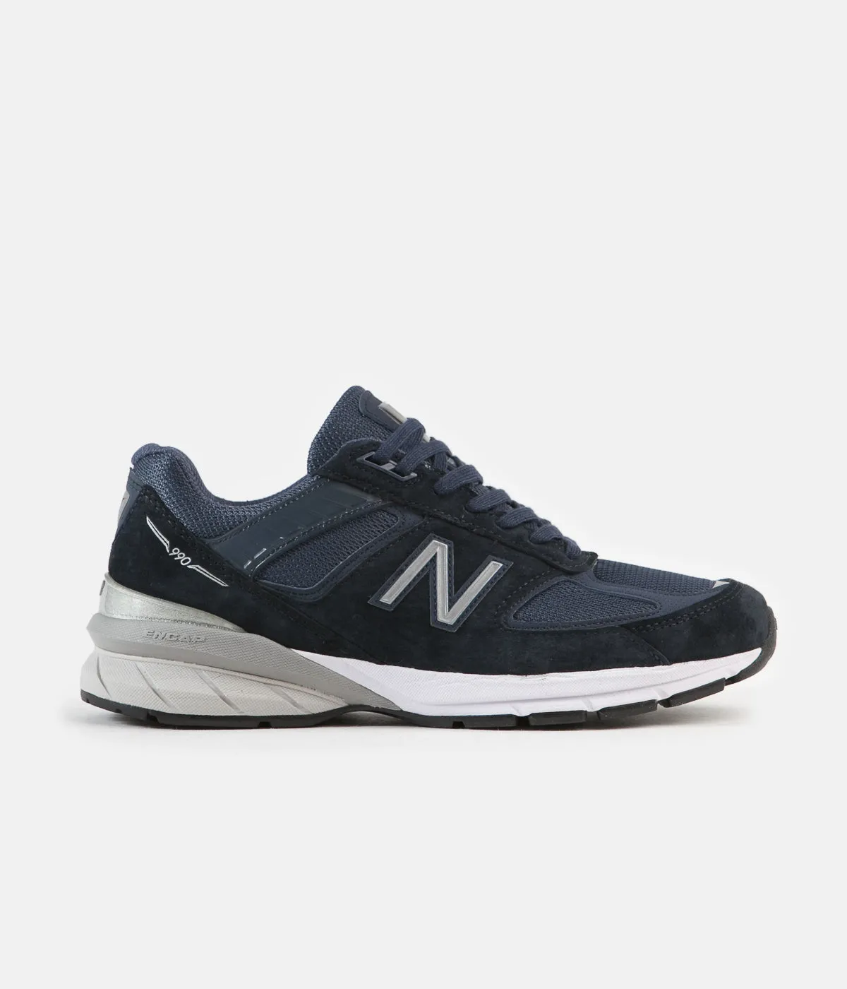 New Balance 990v5 Made In US Shoes - Navy / Silver