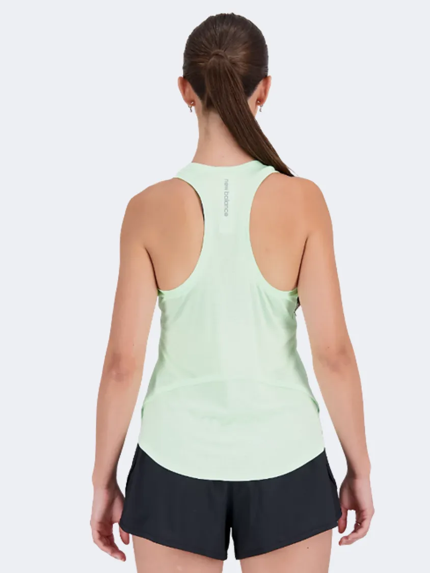 New Balance Accelerate Women Training Tank Green Aura