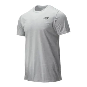 New Balance Peformance Men Training T-Shirt Athletic Grey