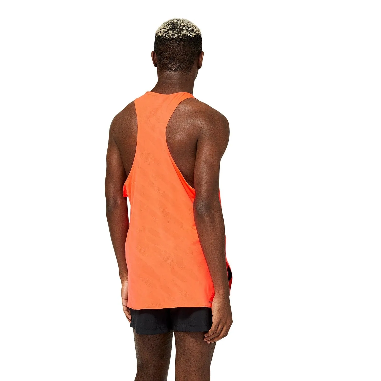 New Balance Q Speed Jacquard Mens Running Singlet