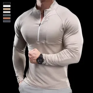 New Fusion  Mens Sports Gym Fitness Tops Running Training   Quick-Drying Breathable Outerwear