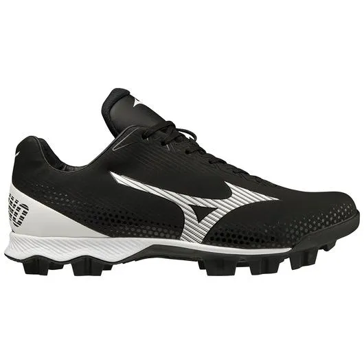 New Mizuno Wave LightRevo TPU Men's Molded Low Baseball Cleat Size 7.5