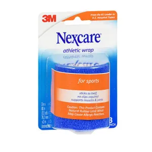 Nexcare Athletic Wrap Blue Tape 3 By Nexcare