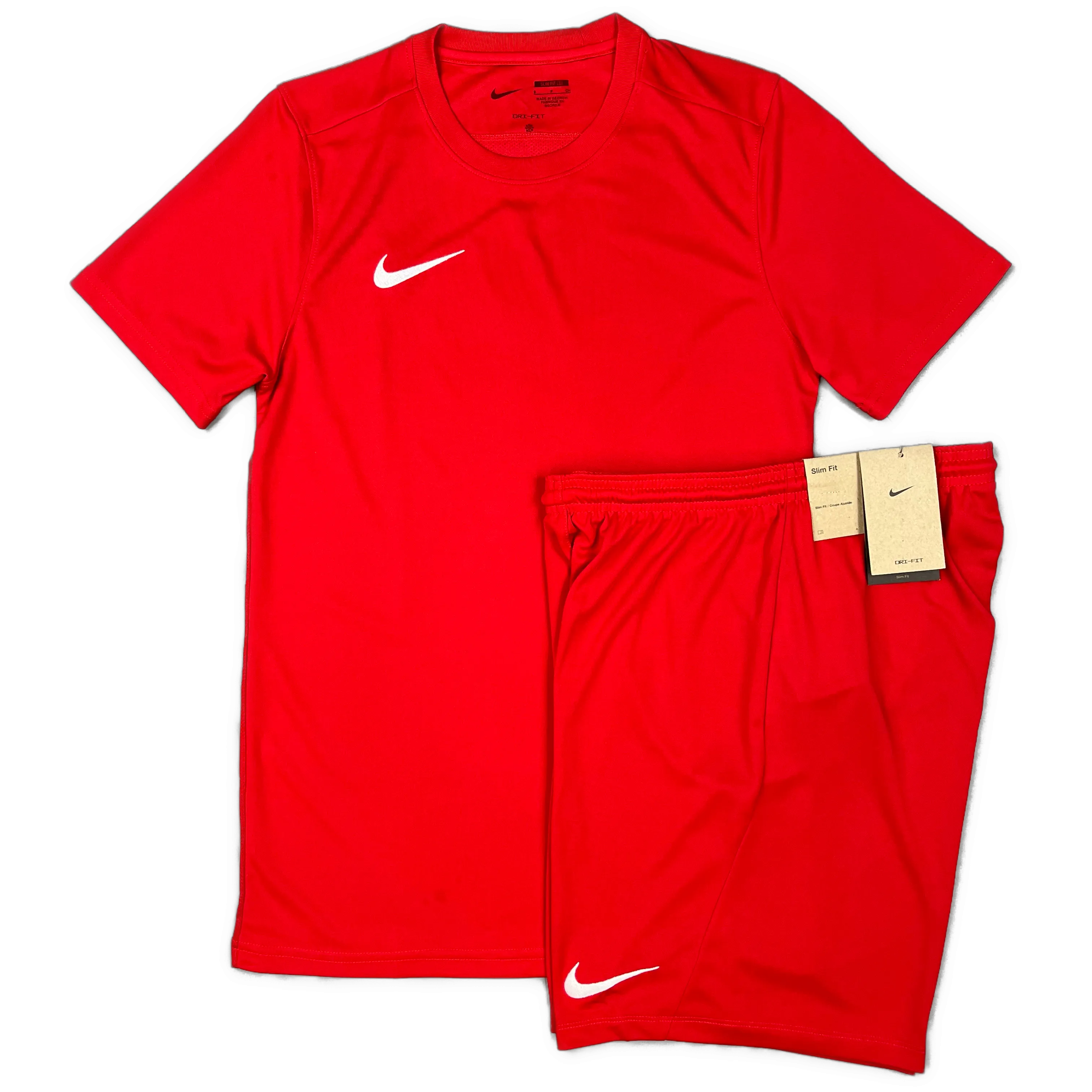 Nike Dri-Fit Tshirt / Shorts Set - Red