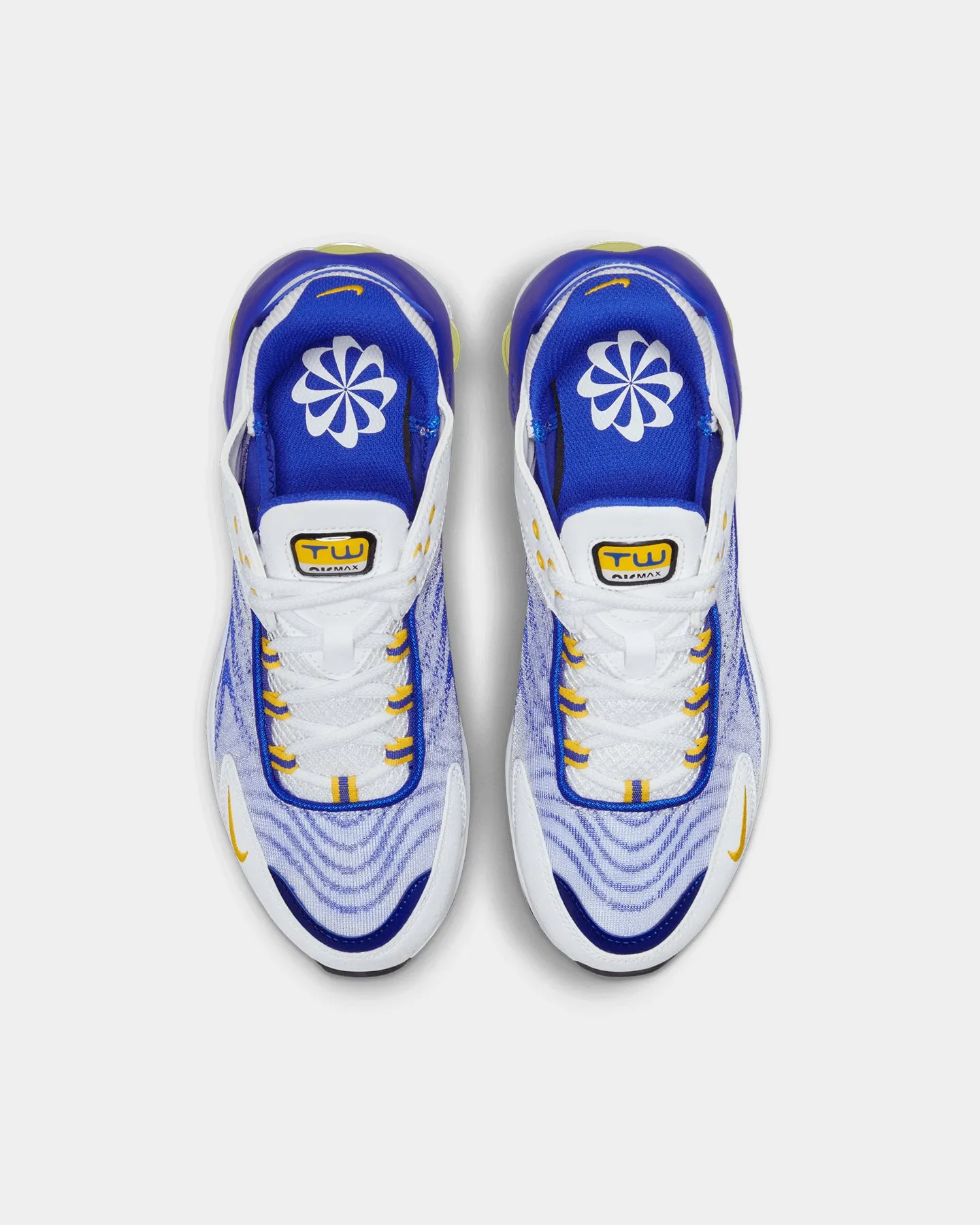 Nike Kids' Air Max TW (GS) "Racer Blue" White/Speed Yellow/Blue