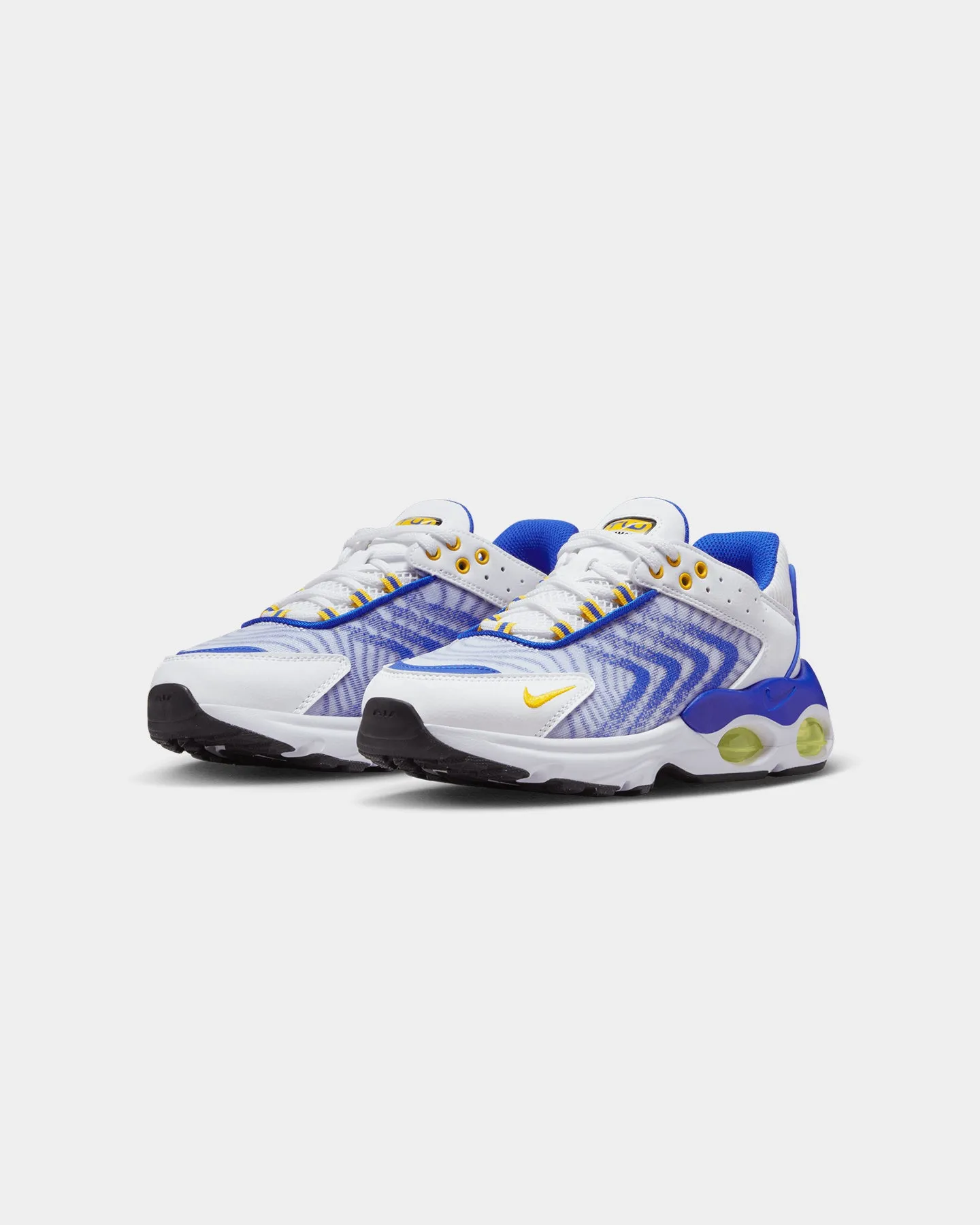 Nike Kids' Air Max TW (GS) "Racer Blue" White/Speed Yellow/Blue