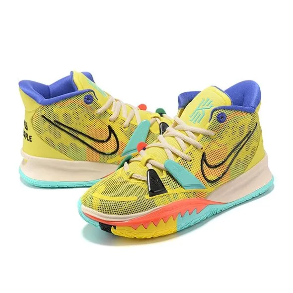 NIKE KYRIE 7 x 1 WORLD 1 PEOPLE YELLOW