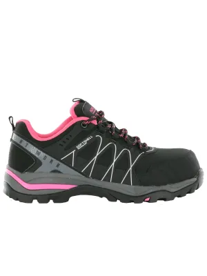 NT Work Women's Michelle Black Composite Toe Athletic Work Shoe