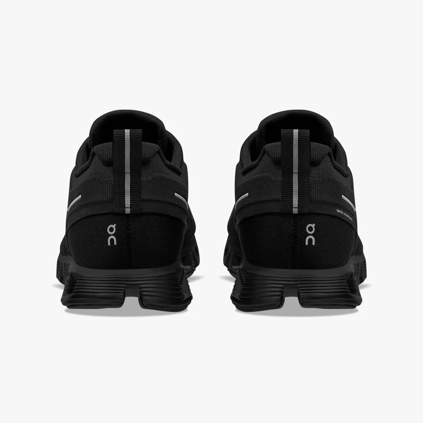 On Men's Cloud 5 Waterproof Running Shoes All Black