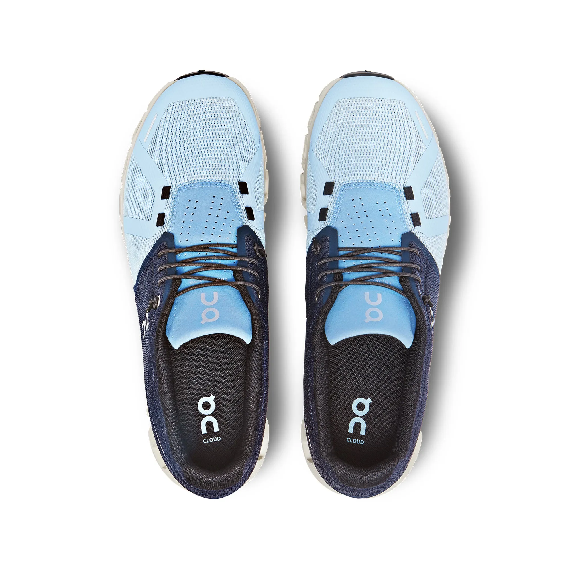 On Running Men's Cloud 5 Running Shoe in Midnight Chambray