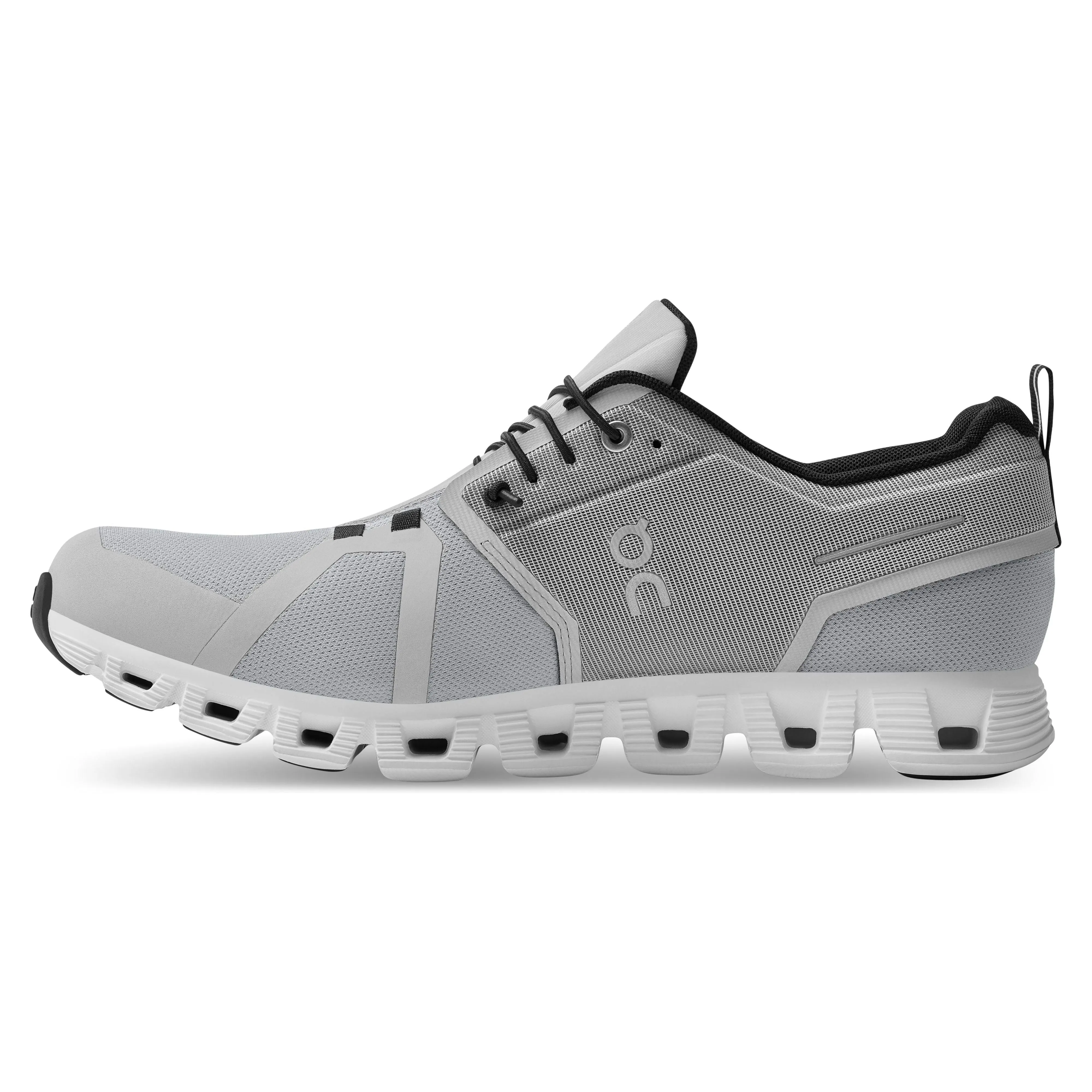 On Running Men's Cloud 5 Waterproof Shoe in Glacier White