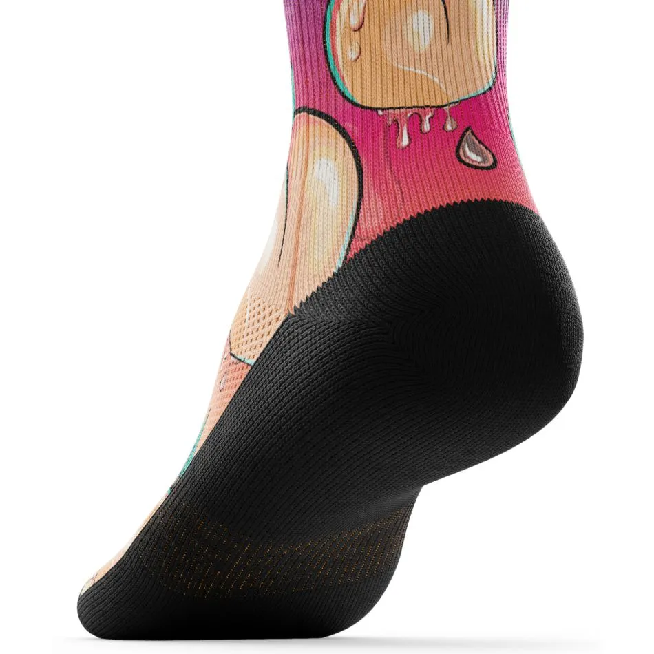 Outway Sock - Peachy Crew