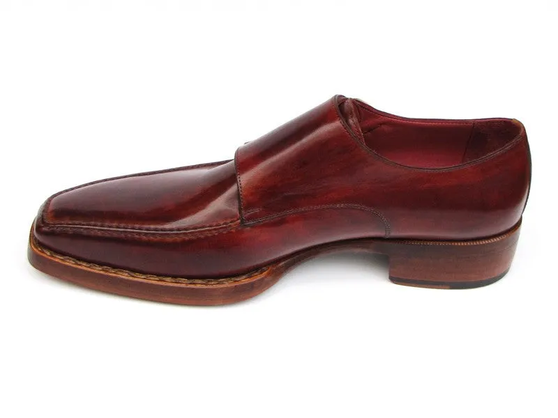 Paul Parkman Men's Double Monkstrap Goodyear Welted Shoes