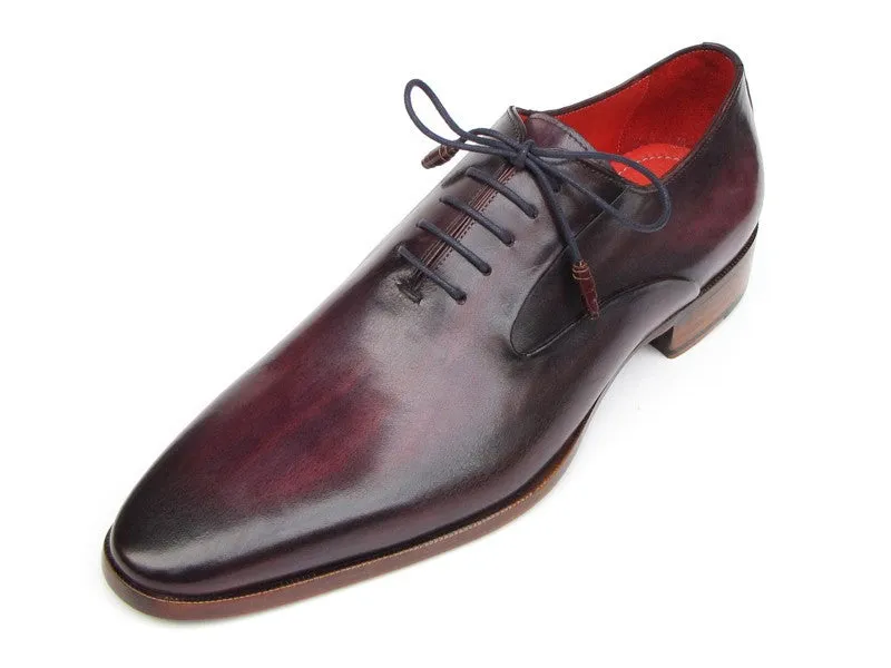 Paul Parkman Purple Plain Toe Oxfords Shoes