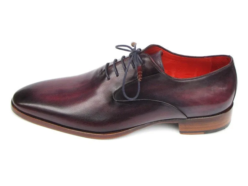 Paul Parkman Purple Plain Toe Oxfords Shoes