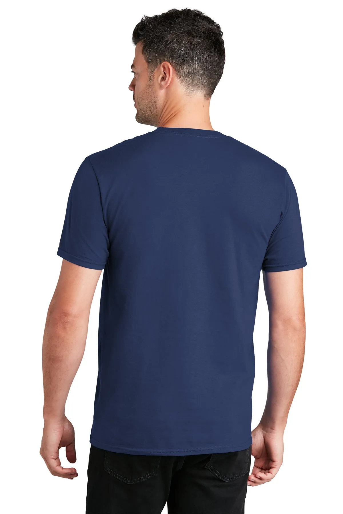 Port & Company Fan Customized Favorite Tee's, Team Navy