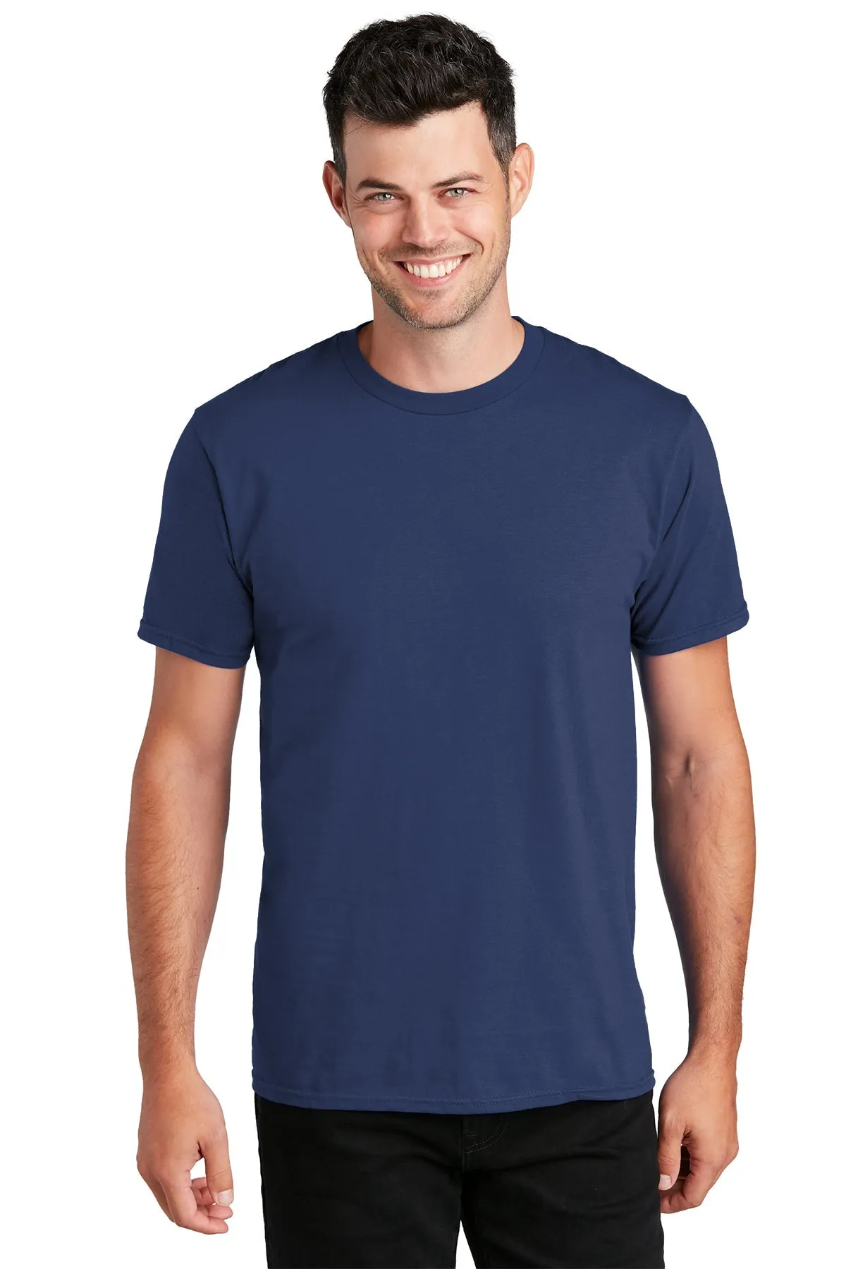 Port & Company Fan Customized Favorite Tee's, Team Navy