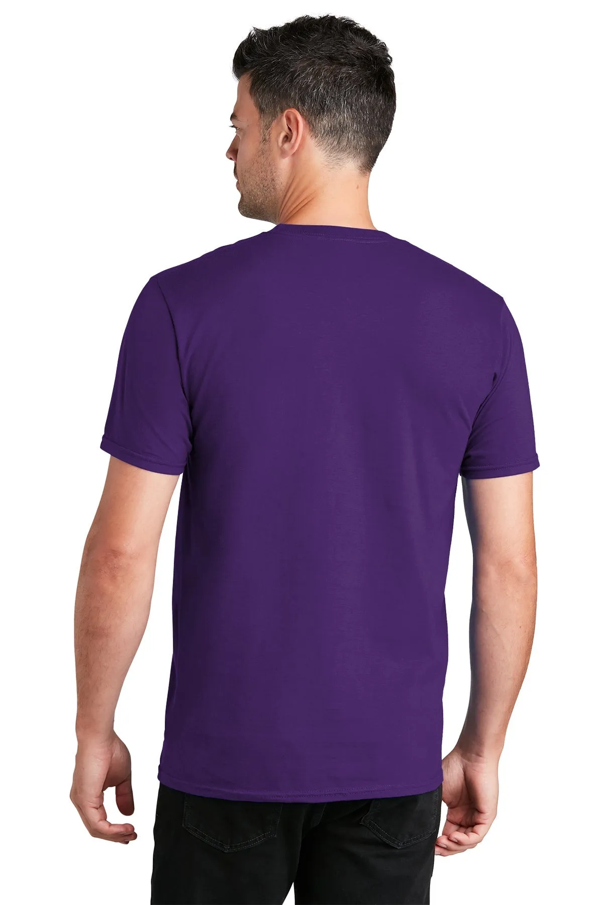 Port & Company Fan Customized Favorite Tee's, Team Purple