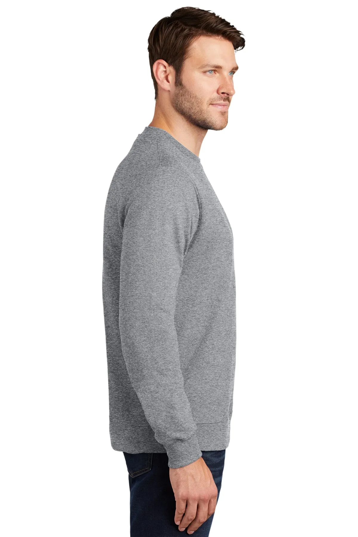 Port & Company Fan Favorite Fleece Branded Sweatshirts, Athletic Heather