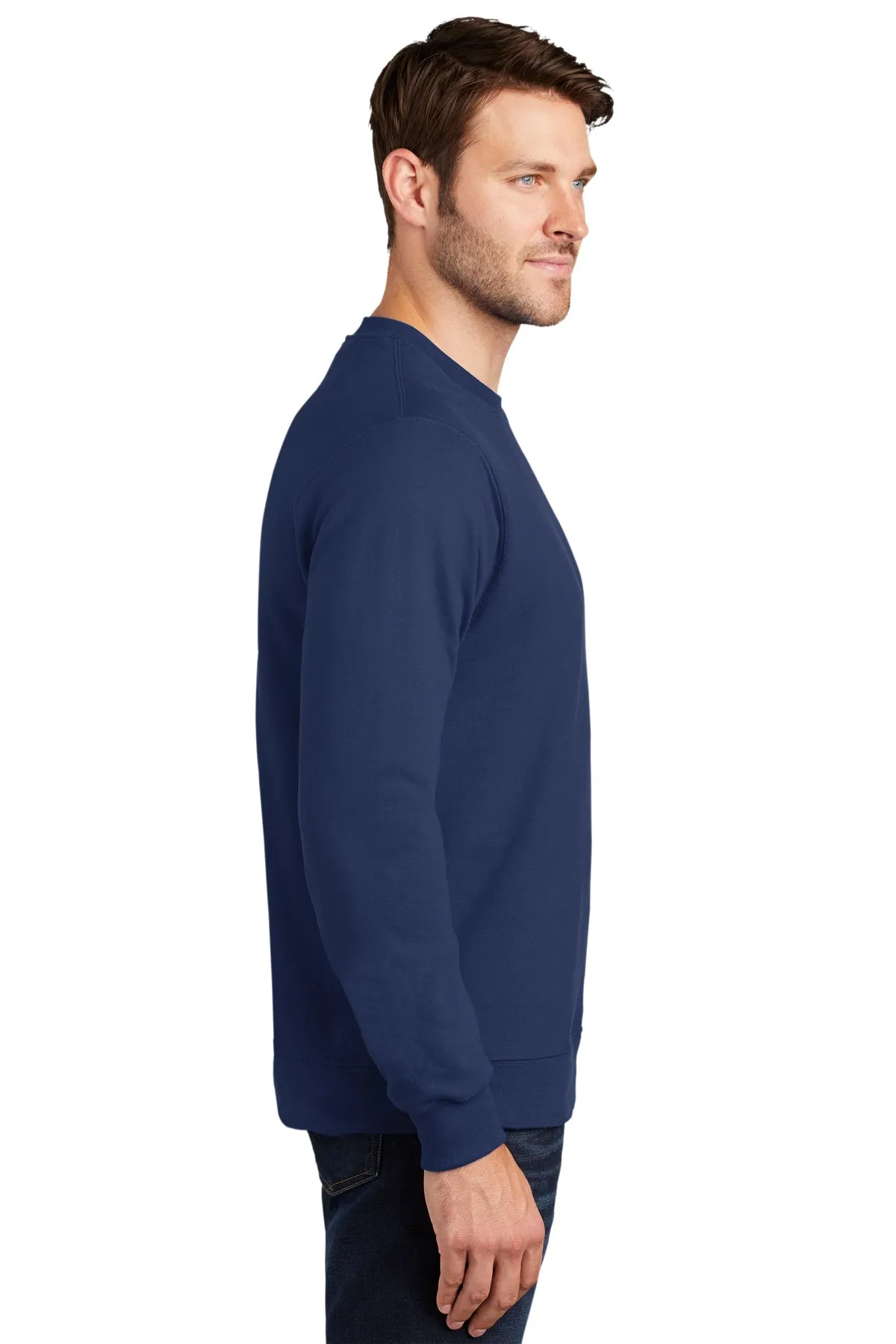 Port & Company Fan Favorite Fleece Custom Sweatshirts, Team Navy