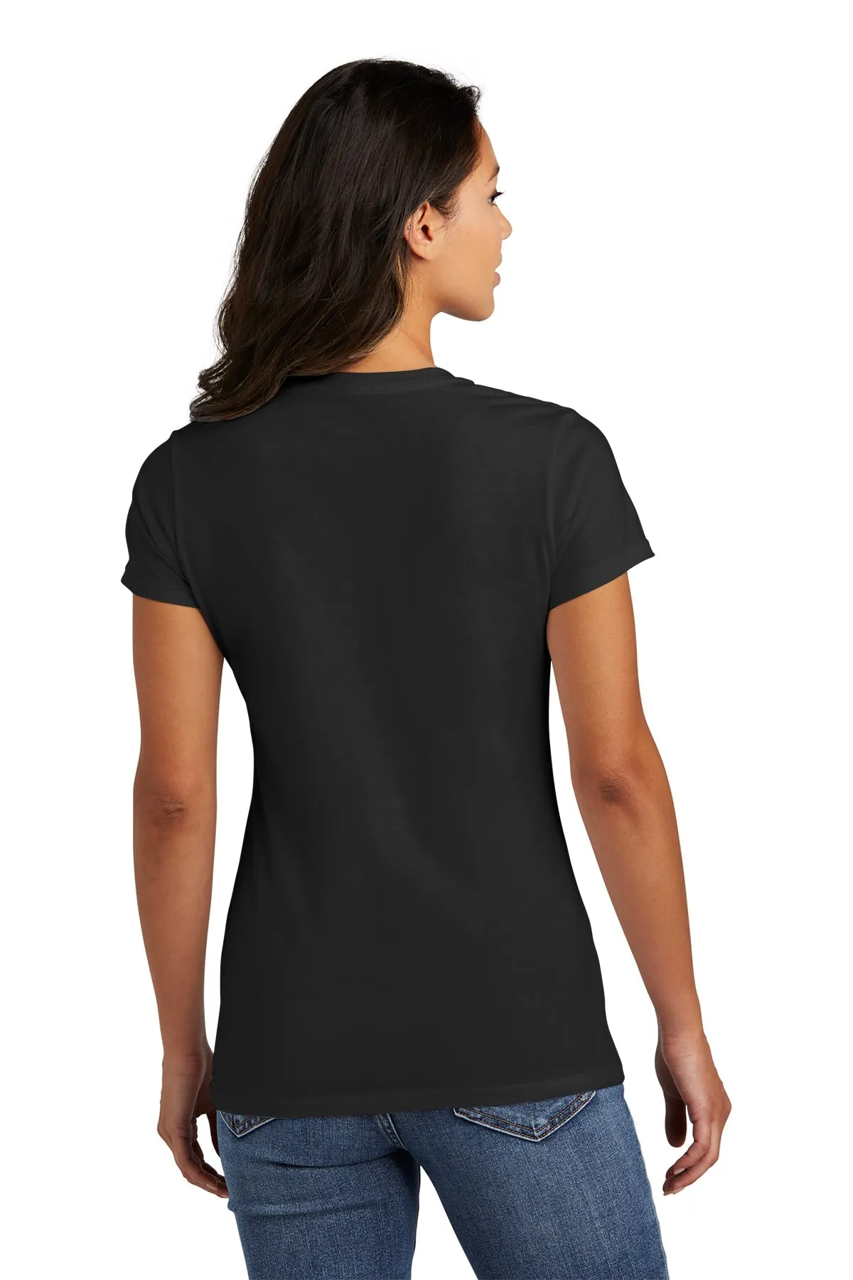 Port & Company Ladies Fan Branded Favorite Tee's, Jet Black