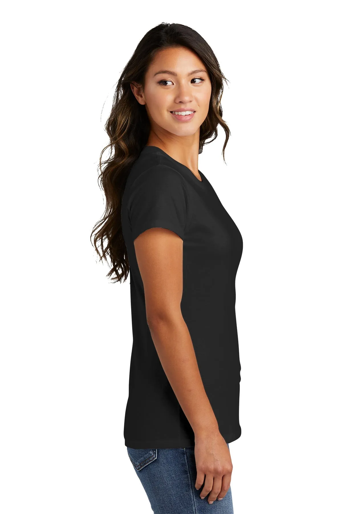 Port & Company Ladies Fan Branded Favorite Tee's, Jet Black