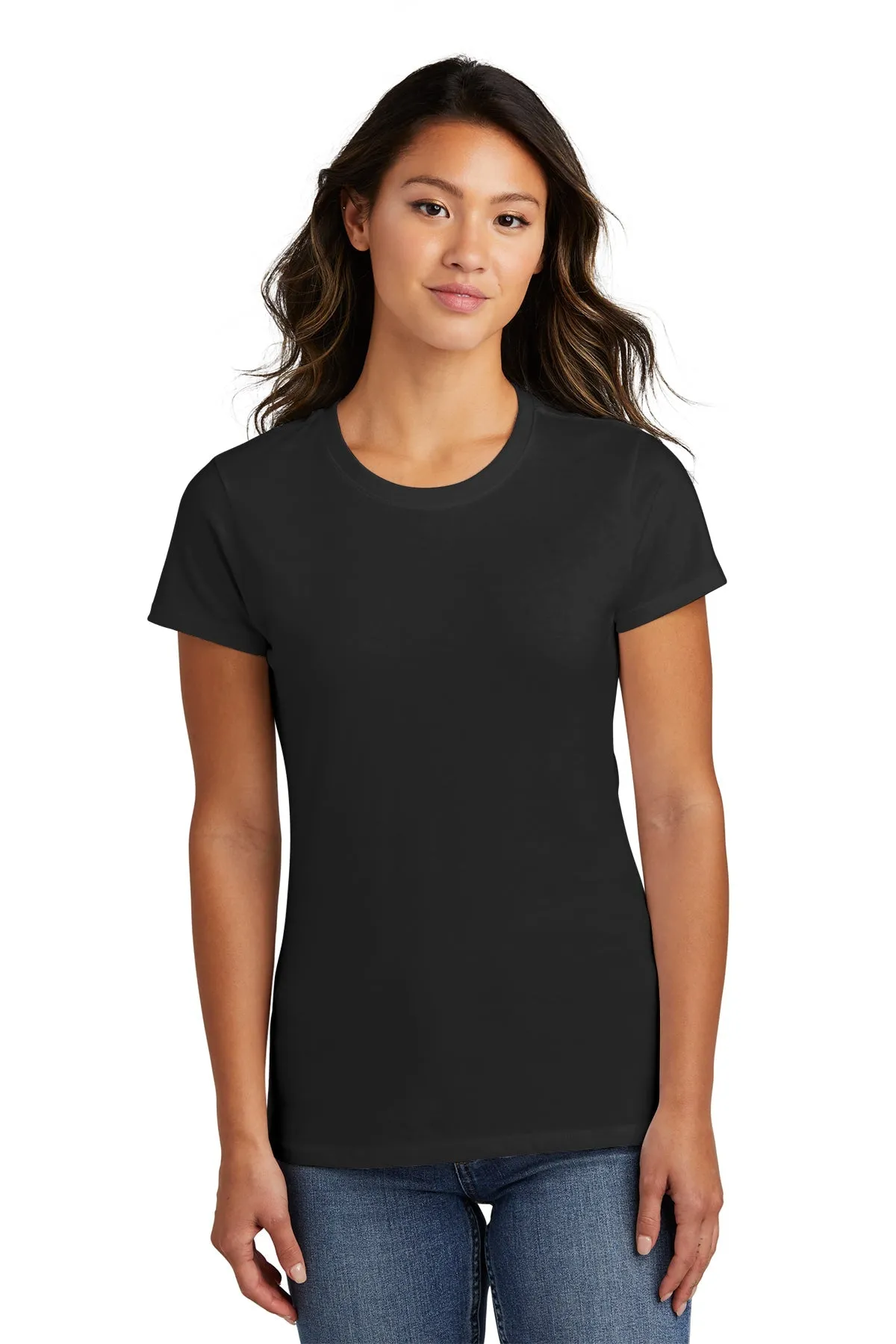 Port & Company Ladies Fan Branded Favorite Tee's, Jet Black