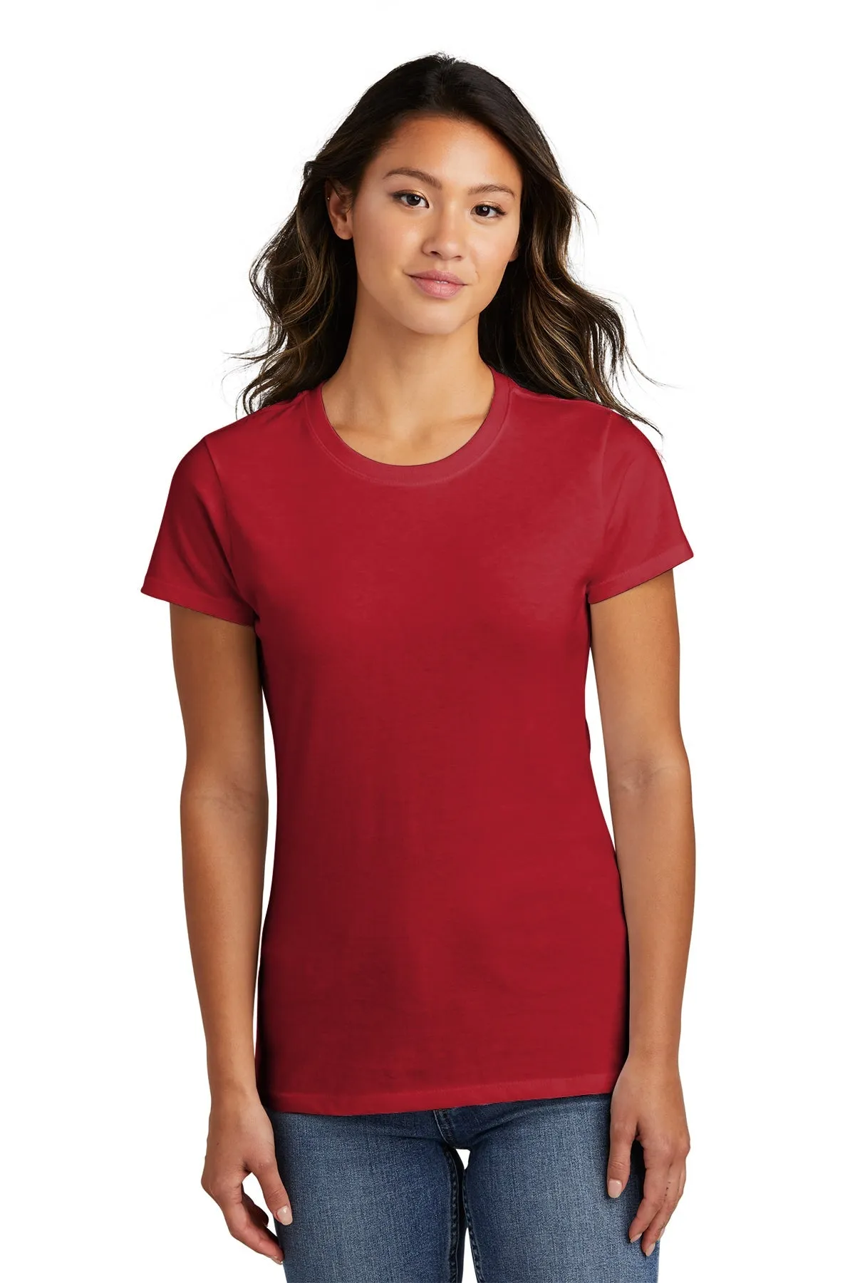 Port & Company Ladies Fan Branded Favorite Tee's, Team Cardinal