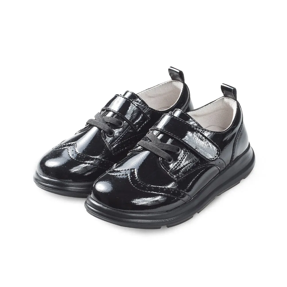 Posh Kids Soft Sole Leather Brogue School Shoes