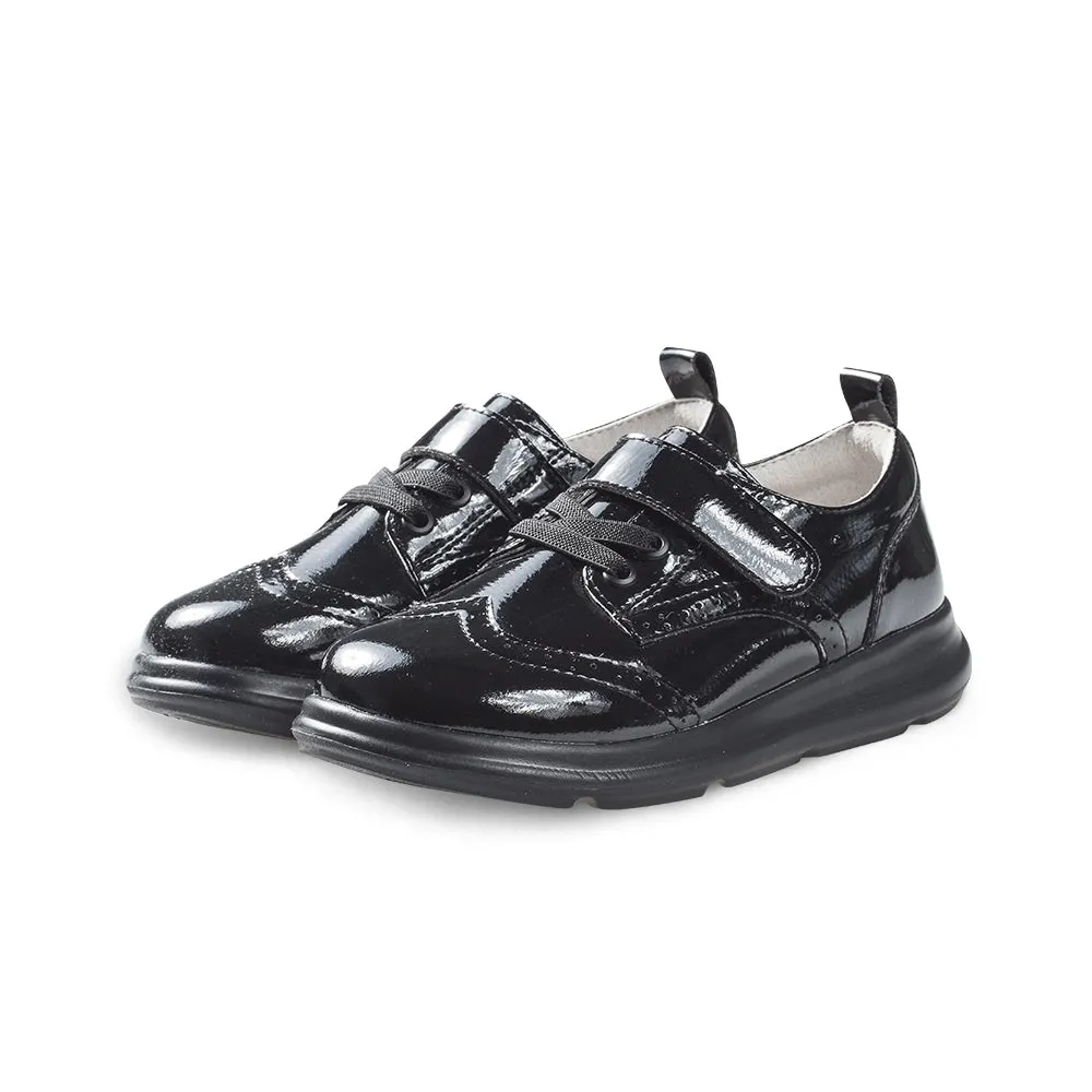 Posh Kids Soft Sole Leather Brogue School Shoes