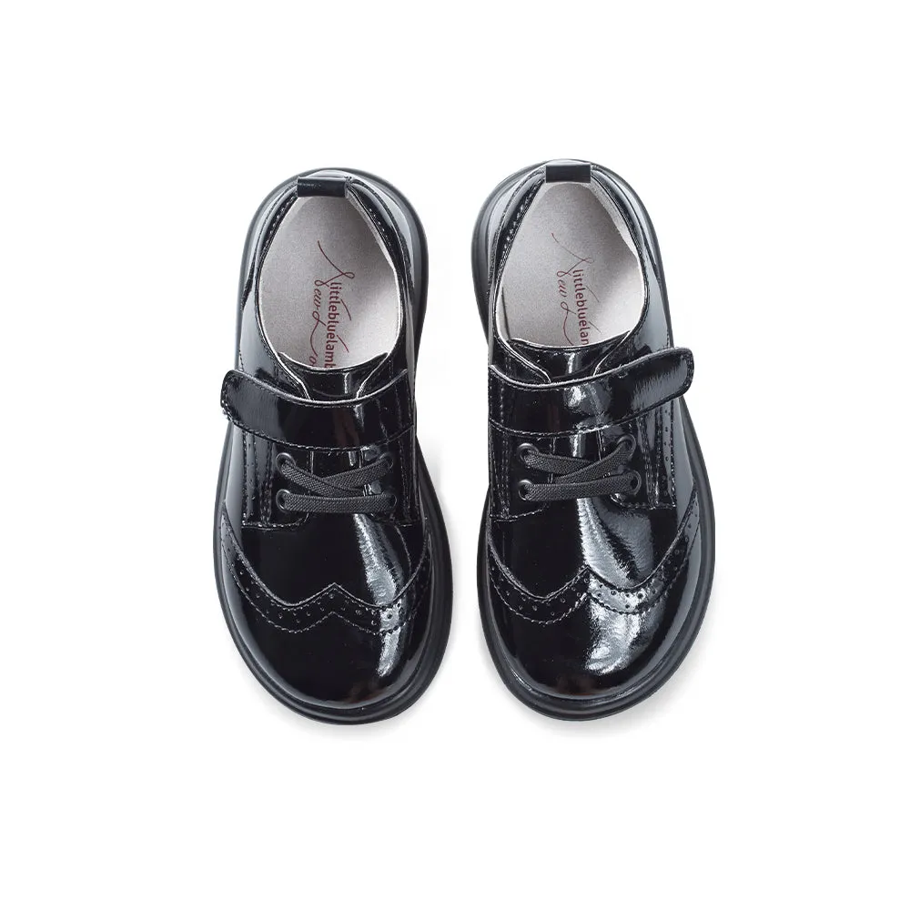 Posh Kids Soft Sole Leather Brogue School Shoes