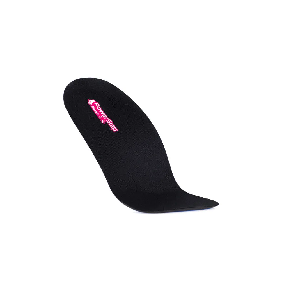 PowerStep SlenderFit 3/4 Insoles | Arch Support Shoe Insert for High Heels