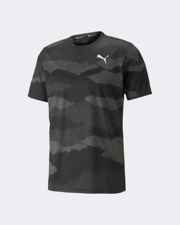 Puma Printed Men Training T-Shirt Black