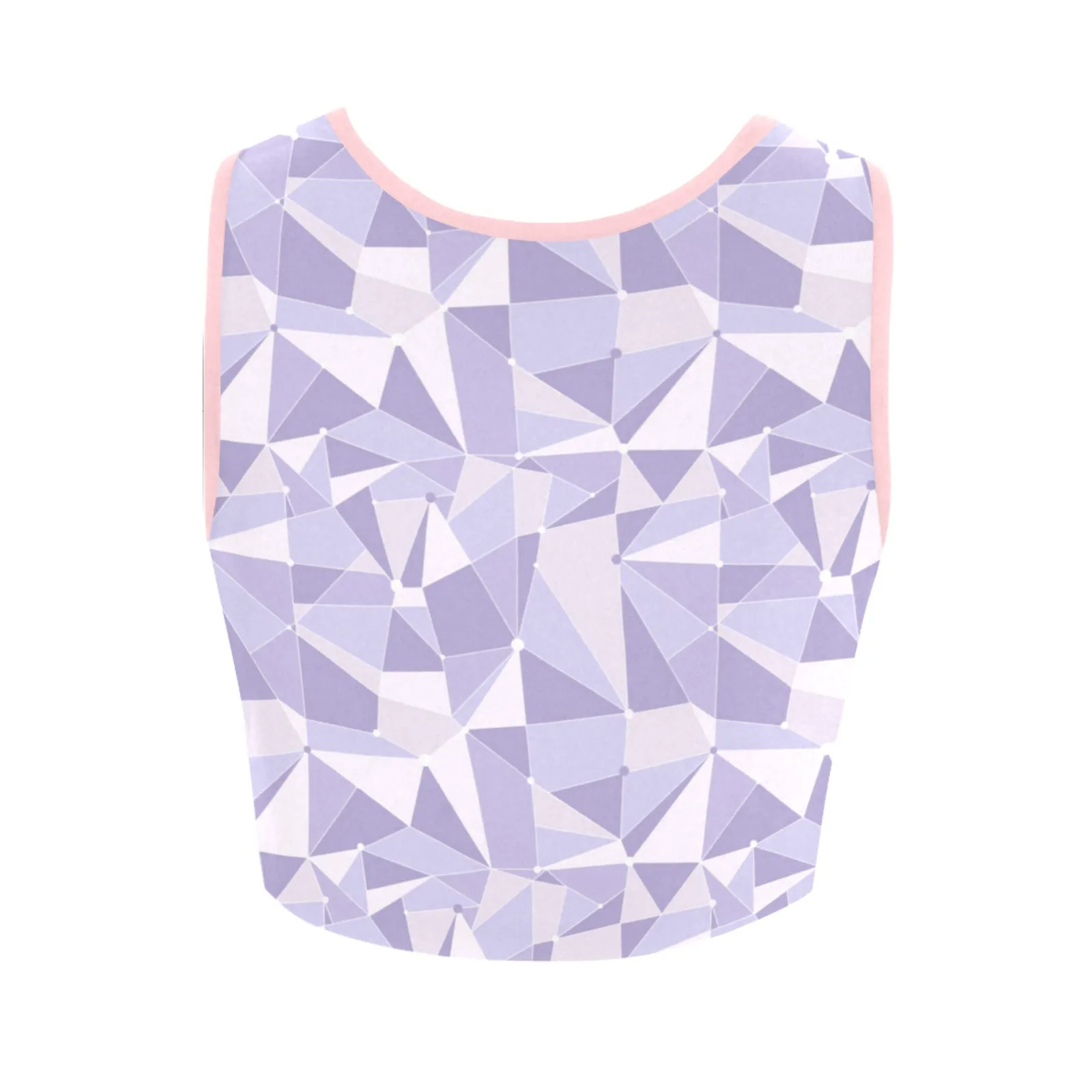 Purple Wall Women's Athletic Crop Top