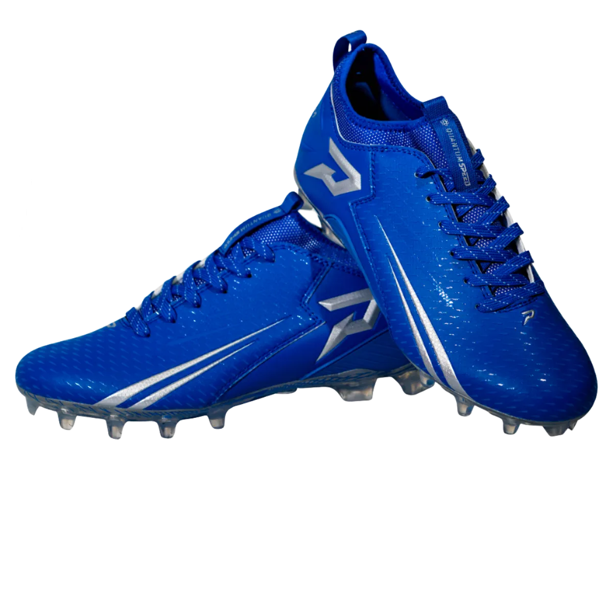 Quantum Speed: Football Cleats - Royal Blue - Team Colors