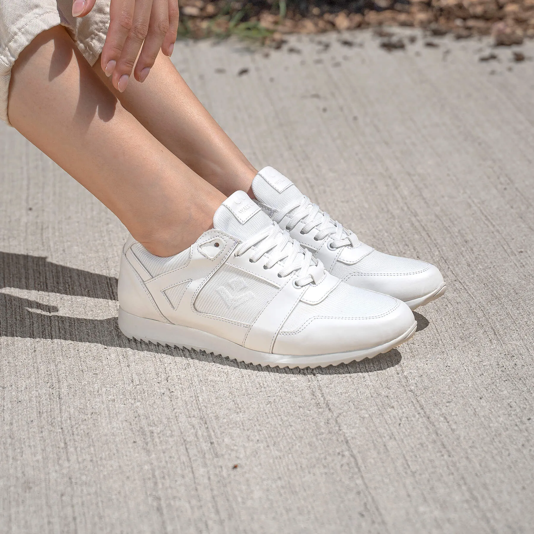 Raven Women's Vegan Sneakers | White