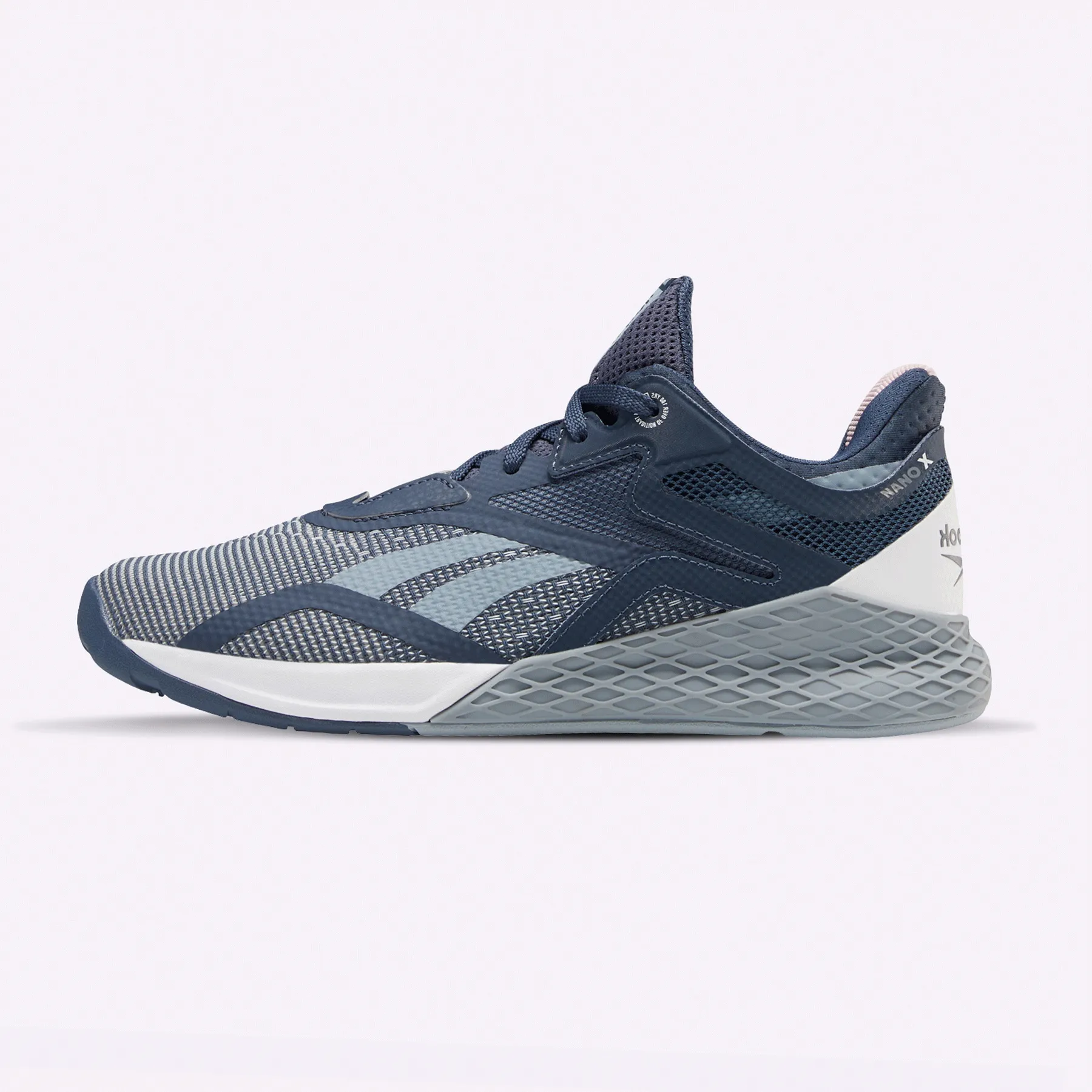 Reebok - Nano X - Women's - METEOR GREY/SMOKY INDIGO/WHITE