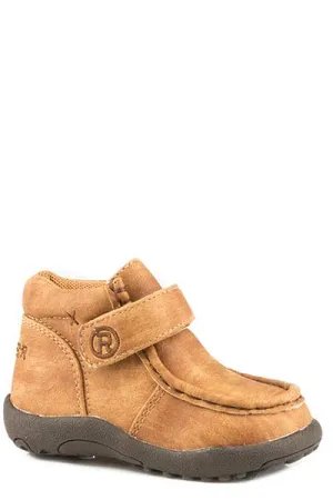 Roper Infants Tan Cowbaby Moc Style 09-016-1791-3608